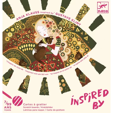 Művészeti műhely - Az arany istennői - Inspired by Gustave Klimt - Golden Goddesses - Djeco