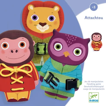 Ügyesítő játék - Csattogató - Attachtou - Djeco