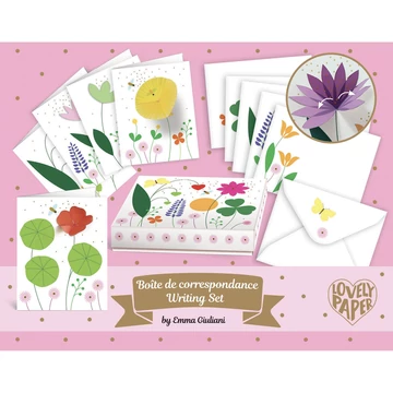 Levelezőlap készlet - Emma writing set - Djeco