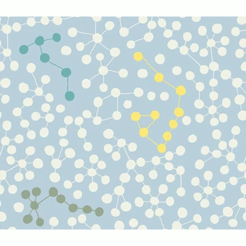 Dekortapéta - Csillagképek - Constellations - Djeco