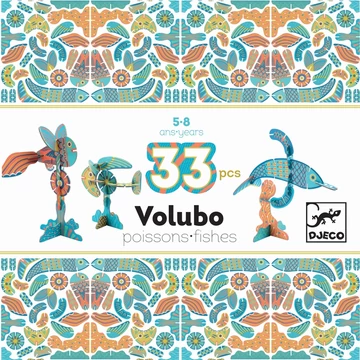 Építőjáték - Halraj - Volubo fishes - Djeco
