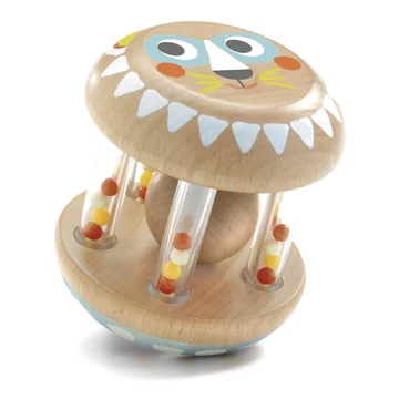 Bébicsörgő - Oroszlán pofis - BabyShaki -Djeco