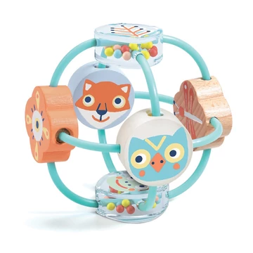 Bébicsörgő - Csörgőlabda - BabyBali - Djeco