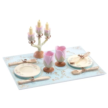 Hercegnők étkészlete - Dishes of princesses- Djeco