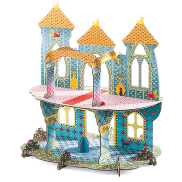 Építőjáték - Csodálatos kastély 3D - Castle of wonders 3D - Djeco