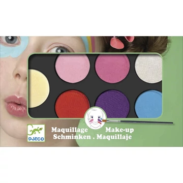 Arcfesték - Édes - Palette 6 colours - Sweet - Djeco
