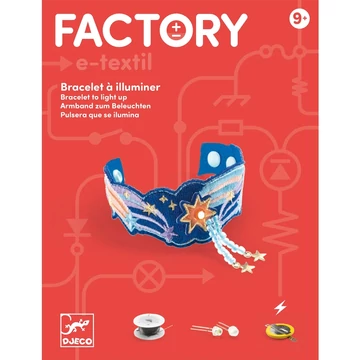 E-textil műhely - Csillagfény karkötő - Nova-- Djeco