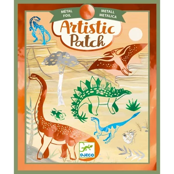Metálkép készítés - Dinoszauruszok - Collages - Dinosaurus - Djeco