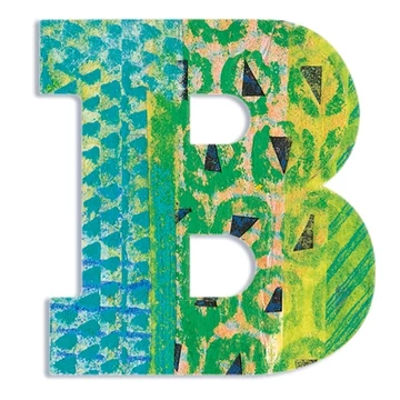 Dekorbetű - B - Peacock letter - Djeco