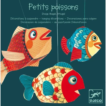 3D-s függödísz - Halak - Little fishes - Djeco