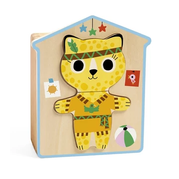 Képkirakó - Cirmike - Dressup - mix - Djeco