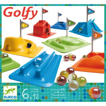 Társasjáték - Golfy - Minigolf - Djeco