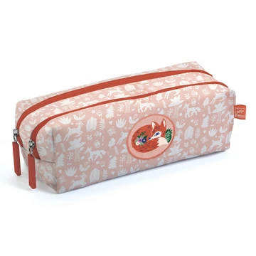 Tolltartó két rekesszel - Róka - Fox pencil cases - Djeco