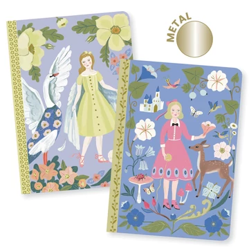 Jegyzetfüzetek, 2 x A/6 - Sabina little notebooks - Djeco