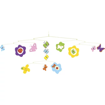 Szélmobil függődísz - Pillangók - Butterflies - Djeco
