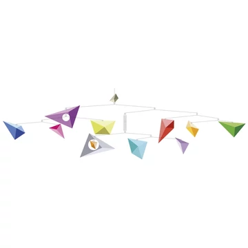 Szélmobil függődísz - Papírsárkányok - Kites - Djeco