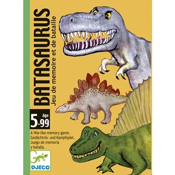 Kártyajáték -  Dinók csatája - Batasaurus - Djeco