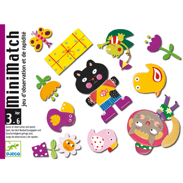 Kártyajáték - Memória - Minimatch - Djeco