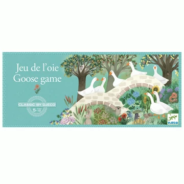 Társasjáték klasszikus - Liba játék - Goose game - Djeco