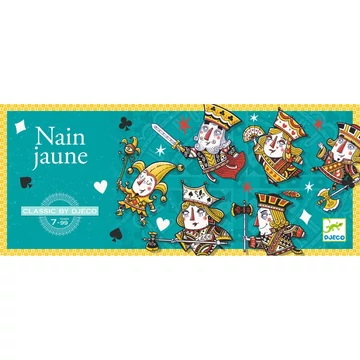 Társasjáték klasszikus - Sárga törpe - Nain jaune - Djeco