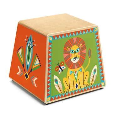 Játékhangszer - Perui dobozdob - Cajon  - Djeco