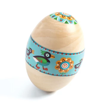 Játékhangszer - Fa tojásmarakas - Maracas - Djeco