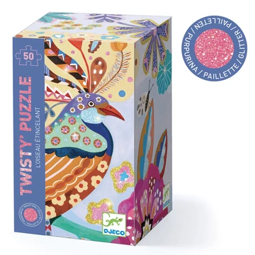 Varázs puzzle - Sziporka - Sparkling bird - Djeco