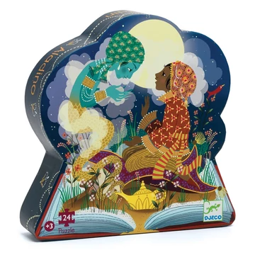 Formadobozos puzzle - Aladdin - Djeco