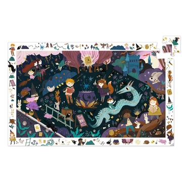 Megfigyeltető puzzle - Varázslótanoncok - Sorcerers' apprentices - Djeco