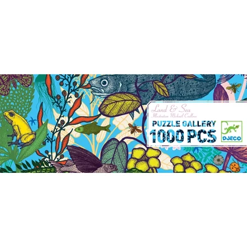 Művész puzzle - Föld és tenger, 1000 db-os - Land and Sea - Djeco