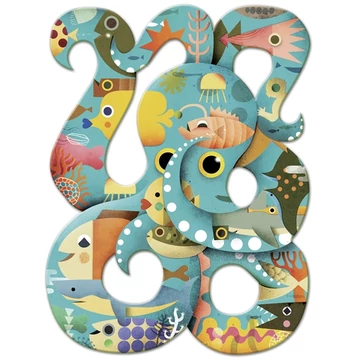 Művész puzzle - Octopus, 350 db-os - Djeco