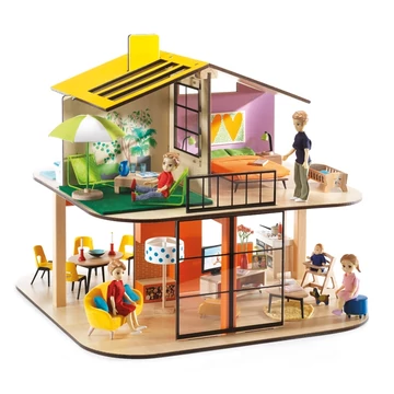 Színes babaház - Colour house (House sold empty) - Djeco