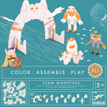 Csináld magad - Szörnykommandó - Team monsters - Djeco
