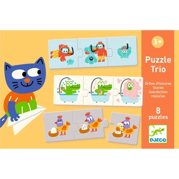Puzzle trio - Kis mesék - Stories - Djeco