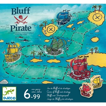Társasjáték - Bluff Pirate - Djeco