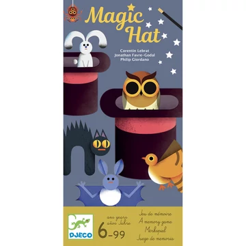 Társasjáték - Itt vagy ott - Magic Hat - Djeco