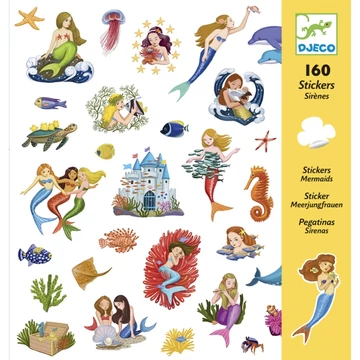 Matricák - Sellők - Mermaids - Djeco