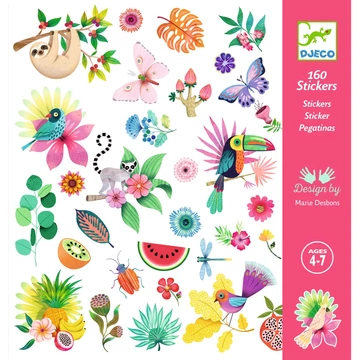 Matricák - Édenkert - Paradise - Djeco
