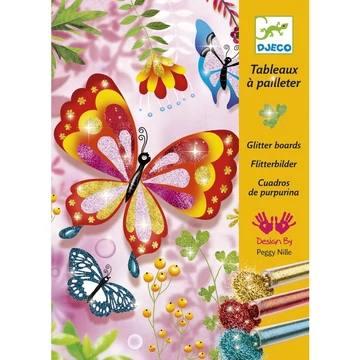 Csillámkép készítő - Pillangók - Butterflies - Djeco