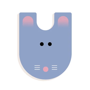 Állatdekor betű - U - Graphic animal letter - Djeco