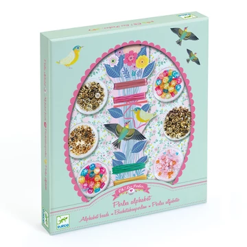 Ékszerkészítő készlet - Betűs - Alphabet beads - Djeco