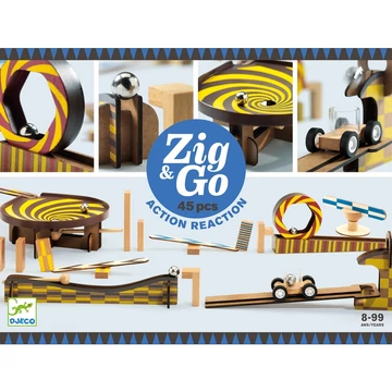 Építőjáték - Sokasodó - 45 db - Zig & Go