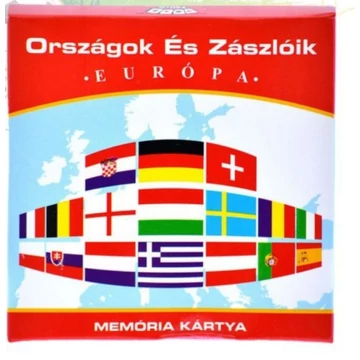 Memóriakártya - Országok és zászlóik (Európa)