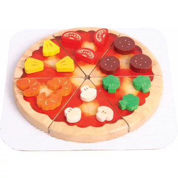 Voila  Pizza feltétekkel szeletelhető