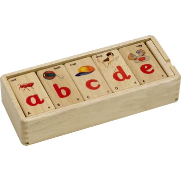 Voila Kisbetűs angol puzzle