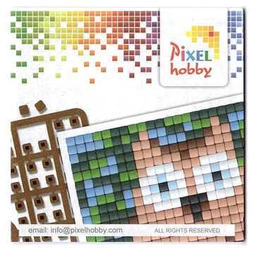 Pixel Ötletfüzetke kicsi alaplaphoz - „Bagoly”