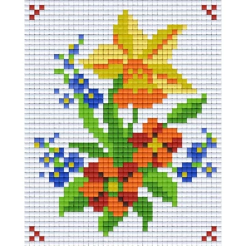 Pixel Virág 4  (1 alaplapos)