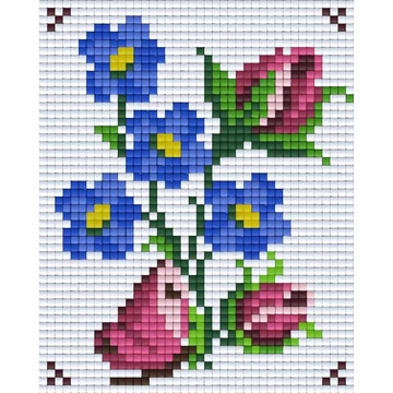 Pixel Virág 9   (1 alaplapos)