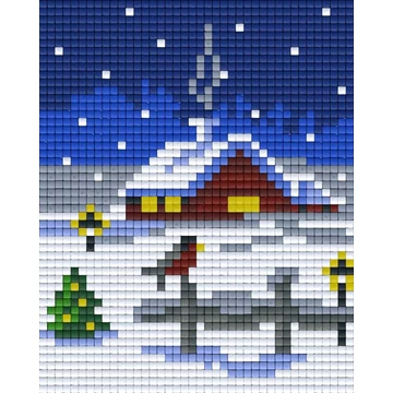 Pixel Otthon karácsonykor(1 alaplapos)