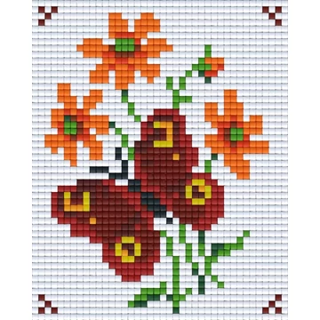 Pixel Piros pillangó   (1 alaplapos)